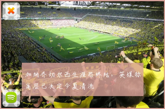 加纳乔切尔西生涯恐终结，英媒称高层已决定今夏清洗